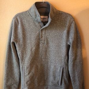 Gray Target pullover